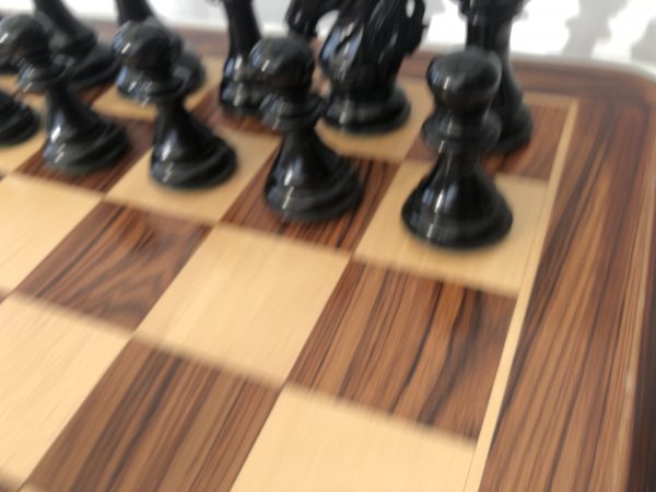 The Oxford - Ebony Triple Weight Chess Set - SECONDS - Image 9