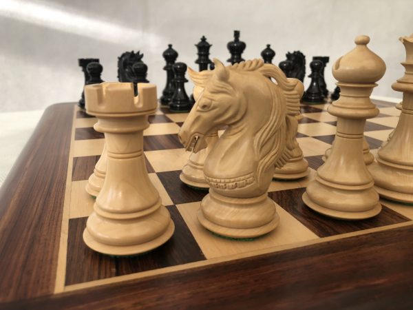 The Oxford - Ebony Triple Weight Chess Set - SECONDS - Image 11