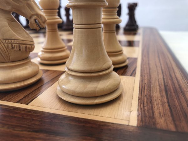 The Oxford - Bud Rosewood Triple Weight Chess Set - Image 10