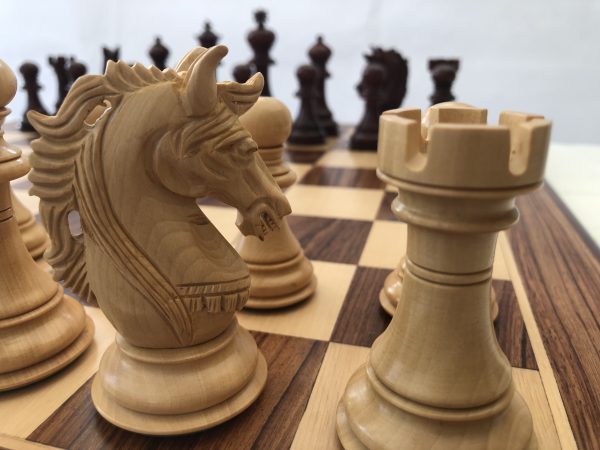 The Oxford - Bud Rosewood Triple Weight Chess Set - Image 11