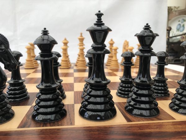 The Parisian - Ebony Triple Weight Chess Set -Limited Edition