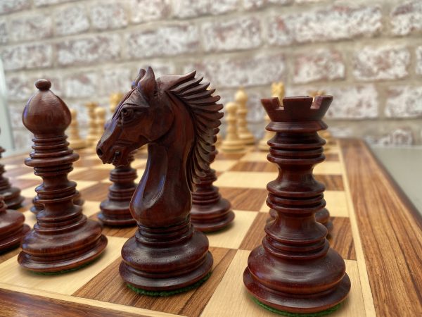 The Moroccan - Bud Rosewood Triple Weight Chess Set - Image 17