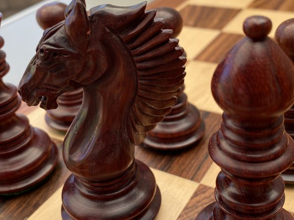 The Moroccan - Bud Rosewood Triple Weight Chess Set - Image 12