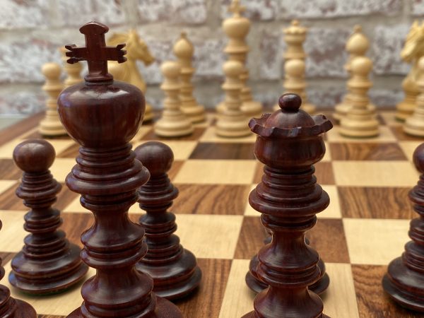 The Moroccan - Bud Rosewood Triple Weight Chess Set - Image 13