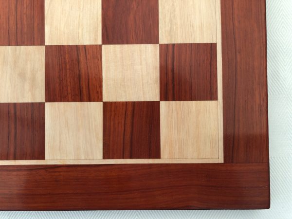 Redwood Chess Board with 2.2 inch Squares - Image 9