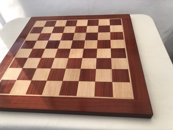 Redwood Chess Board with 2.2 inch Squares - Image 8