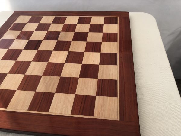 Redwood Chess Board with 2.2 inch Squares - Image 7