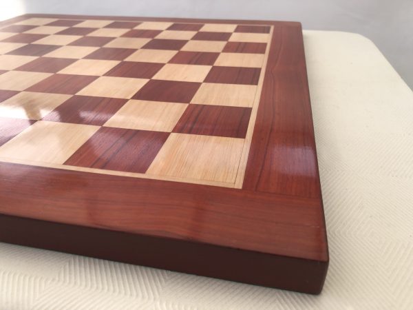 Redwood Chess Board with 2.2 inch Squares