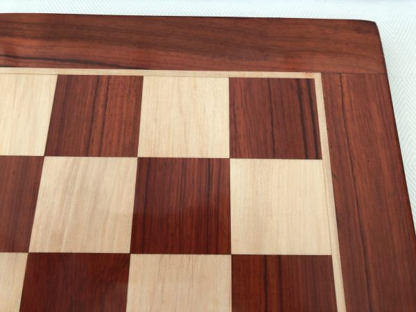 Redwood Chess Board with 2.2 inch Squares - Image 3