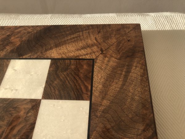 Rosewood Gloss Italfama Chess Board 2in Squares