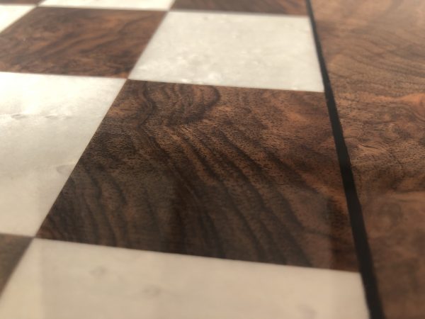 Rosewood Gloss Italfama Chess Board 2in Squares - Image 12