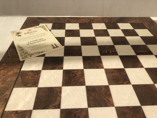Rosewood Gloss Italfama Chess Board 2in Squares - Image 3
