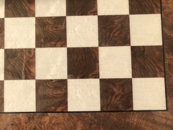 Rosewood Gloss Italfama Chess Board 2in Squares - Image 7