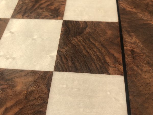 Rosewood Gloss Italfama Chess Board 2in Squares - Image 8