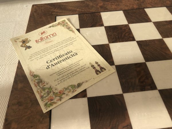Rosewood Gloss Italfama Chess Board 2in Squares - Image 9