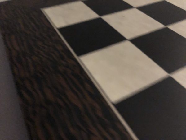 Ebony and Maple Matt Chess Board 2.4 inch Squares SECONDS - Image 6