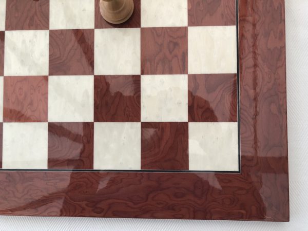 Red Gloss Chess Board 2.3in Squares - Image 5
