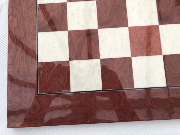 Red Gloss Chess Board 2.3in Squares - Image 6