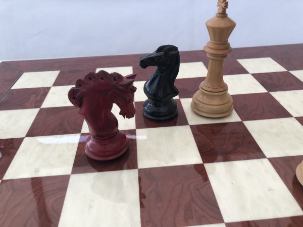 Red Gloss Chess Board 2.3in Squares - Image 8