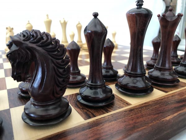 Limited Edition - The Socrates Chess Set in Bud Rosewood - Image 3