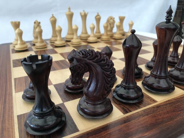 Limited Edition - The Socrates Chess Set in Bud Rosewood - Image 4