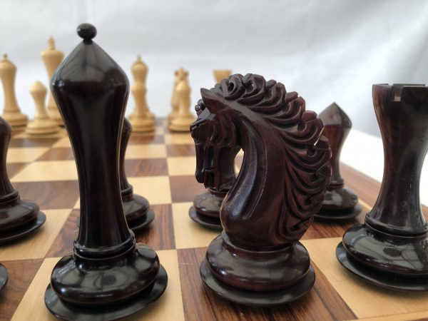 Limited Edition - The Socrates Chess Set in Bud Rosewood - Image 6