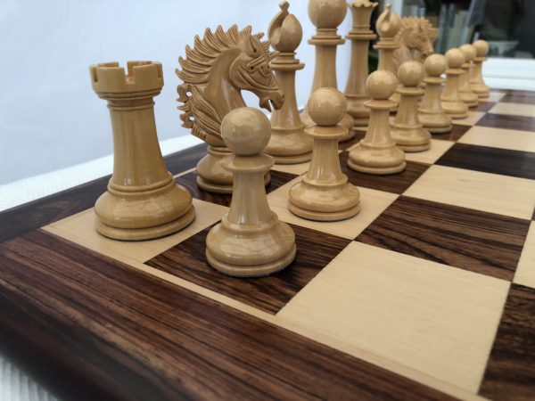 The Budapest Chess Set in Bud Rosewood - Image 12