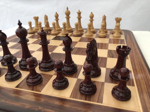 The Budapest Chess Set in Bud Rosewood - Image 15