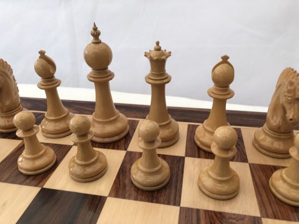 The Budapest Chess Set in Bud Rosewood - Image 8