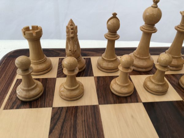 The Budapest Chess Set in Bud Rosewood - Image 9