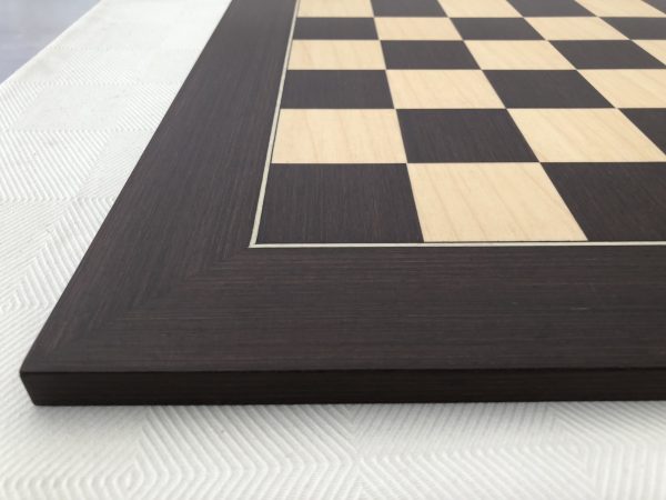 Dark Brown Wenge Chess Board 2.2in Squares 23in Total