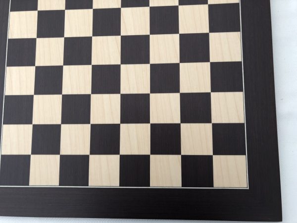 Dark Brown Wenge Chess Board 2.2in Squares 23in Total - Image 10