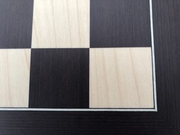 Dark Brown Wenge Chess Board 2.2in Squares 23in Total - Image 11