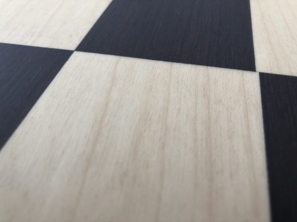 Dark Brown Wenge Chess Board 2.2in Squares 23in Total - Image 7