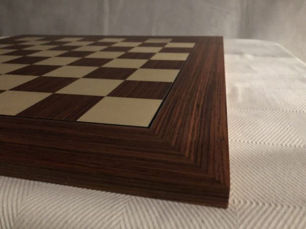 Rosewood Grain Chess Board 2.2in Squares 23in Total - Image 9