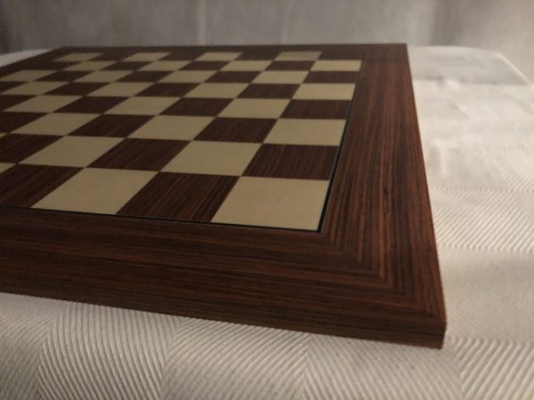 Rosewood Grain Chess Board 2.2in Squares 23in Total - Image 10