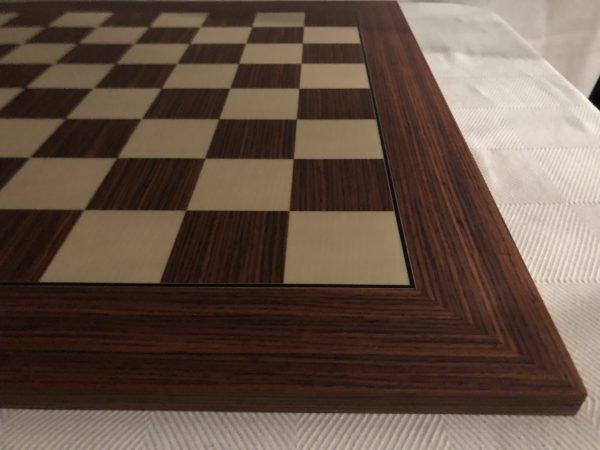 Rosewood Grain Chess Board 2.2in Squares 23in Total - Image 2