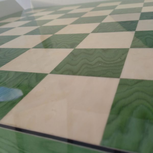 Gloss Green Chess Board 1.75" Squares