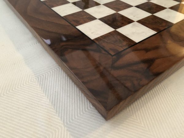 Dk Brown Gloss Italfama Chess Board 1.6in Squares - Image 10