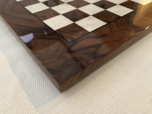 Dk Brown Gloss Italfama Chess Board 1.6in Squares - Image 11