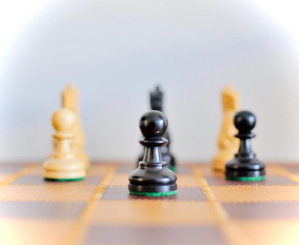 Jaques Staunton Double weighted Ebonised Chess Set - Image 18