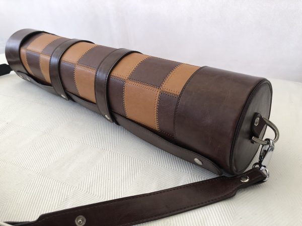 Leather Chess Mat 2.25" Squares with Leather Case - Image 13