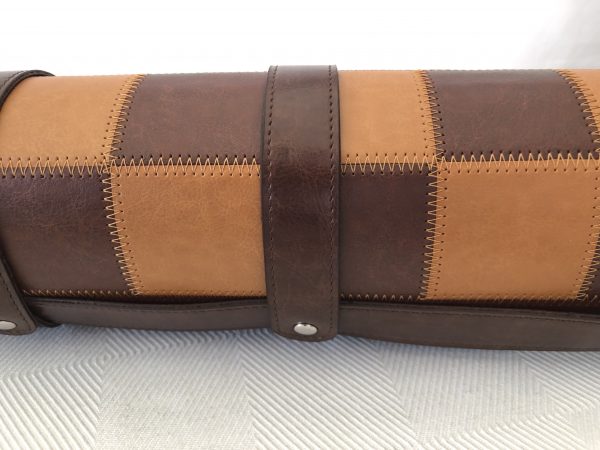 Leather Chess Mat 2.25" Squares with Leather Case - Image 18