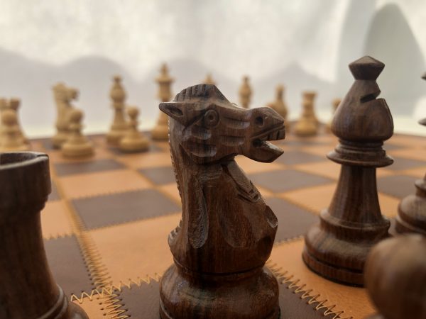 The Kingfisher - Acacia Double Weighted Staunton Chess Set - Image 9