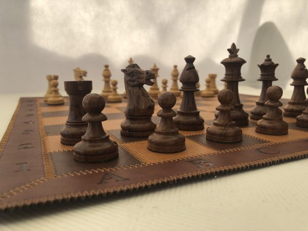 The Kingfisher - Acacia Double Weighted Staunton Chess Set - Image 10