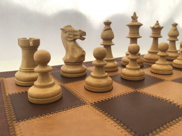 The Kingfisher - Acacia Double Weighted Staunton Chess Set - Image 11