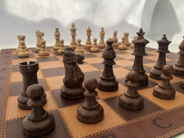 The Kingfisher - Acacia Double Weighted Staunton Chess Set - Image 15