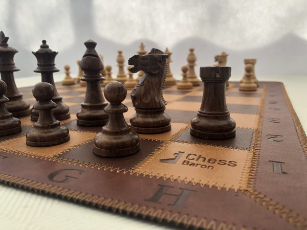 The Kingfisher - Acacia Double Weighted Staunton Chess Set - Image 16