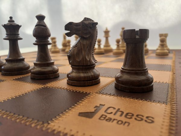 The Kingfisher - Acacia Double Weighted Staunton Chess Set - Image 17