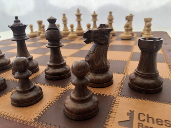 The Kingfisher - Acacia Double Weighted Staunton Chess Set - Image 4